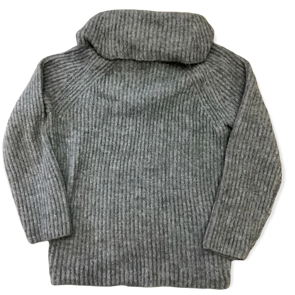J.Crew Point Sur Cowl Neck Grey Sweater Size XXS-XS - Picture 3 of 6